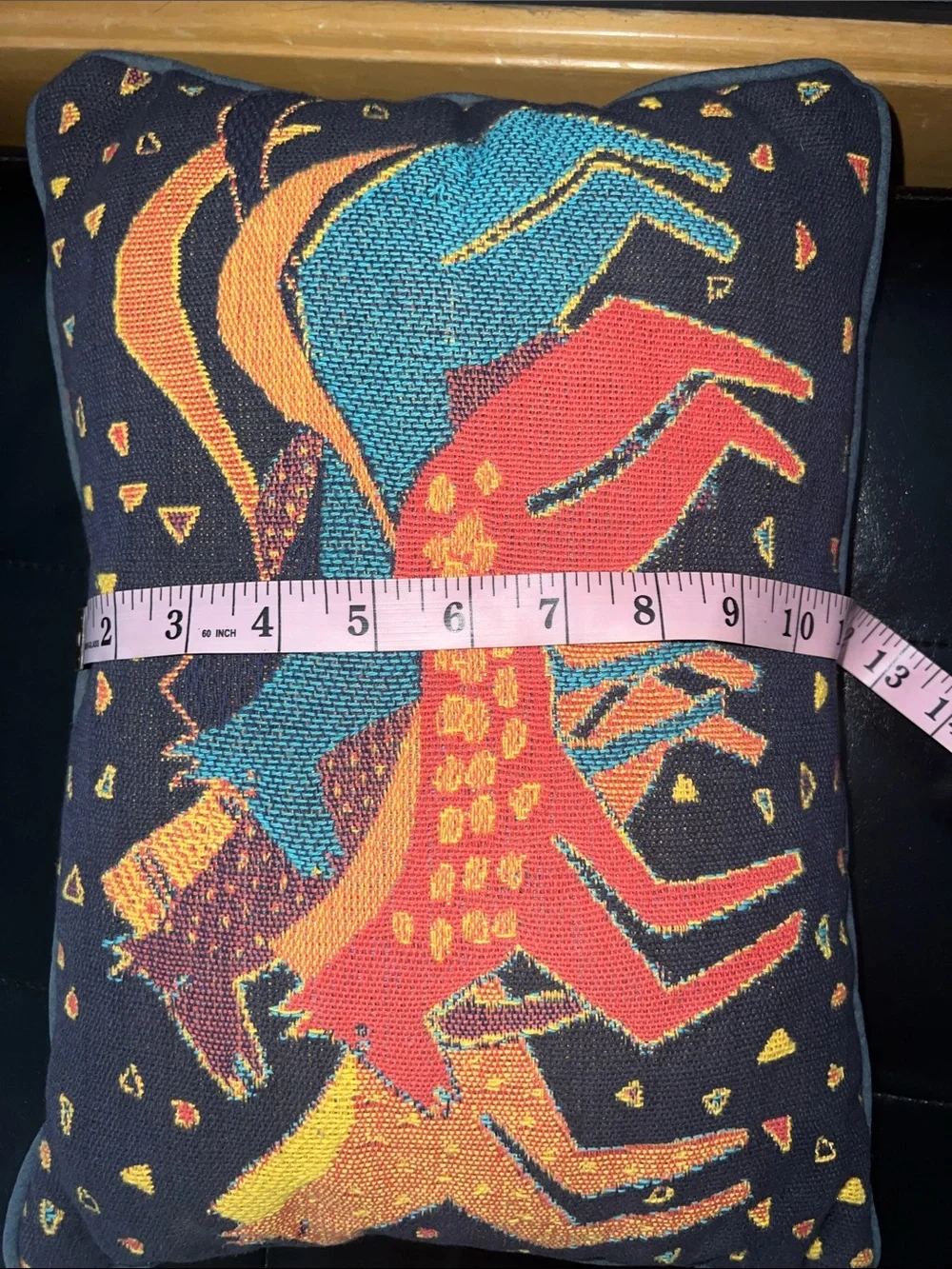 Laurel Burch Slate Blue Decorative Pillow